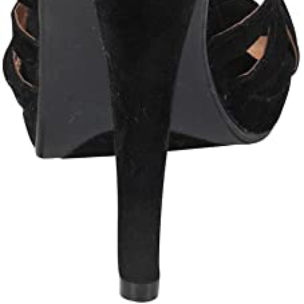 New Pump Gladiator Heels Caged Lace Up Platform Sandal Women's 10 - Picture 4 of 16